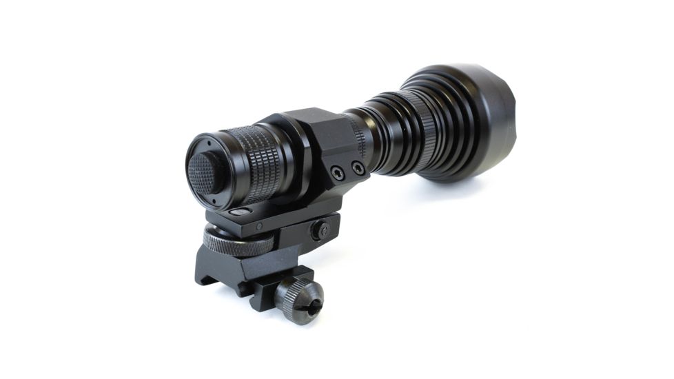 ATN IR850 Pro Long Range IR Illuminator w/Adjustable Mount, Black, ACMUIR85PR