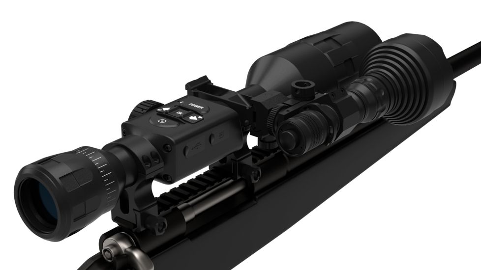 ATN IR850-Supernova Long Range IR Illuminator with adjustable mount, Black, ACMUIR85SN