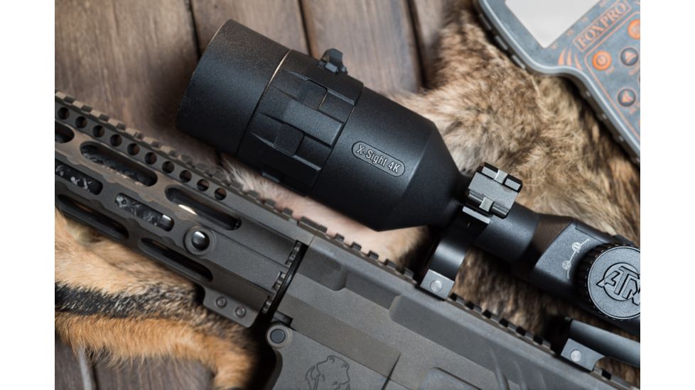 ATN X-Sight-4k, 3-14x, Pro edition Smart Day/Night Hunting Rifle Scope with Full HD Video rec, WiFi, GPS, Smooth zoom and Smartphone controlling thru iOS or Android Apps, Black, DGWSXS3144KP