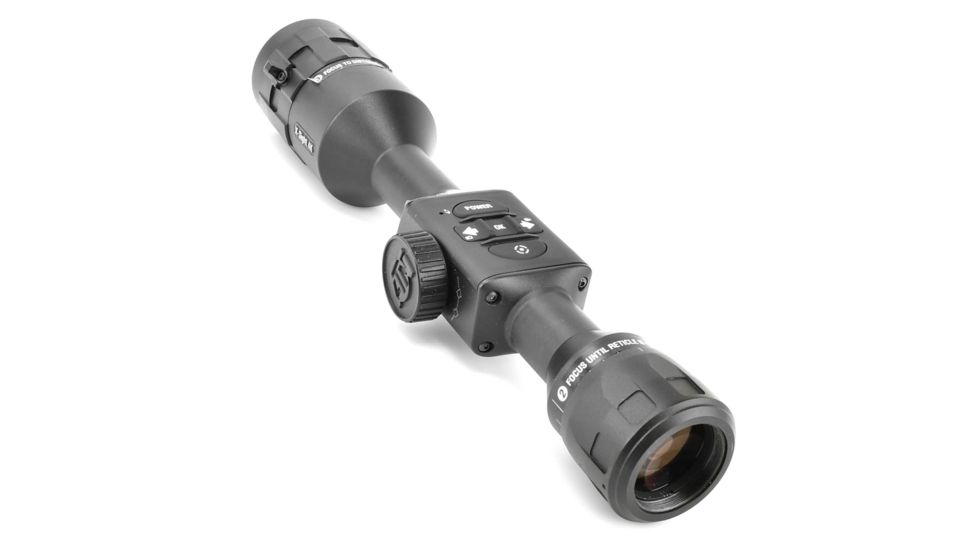 ATN X-Sight-4k, 3-14x, Pro edition Smart Day/Night Hunting Rifle Scope with Full HD Video rec, WiFi, GPS, Smooth zoom and Smartphone controlling thru iOS or Android Apps, Black, DGWSXS3144KP