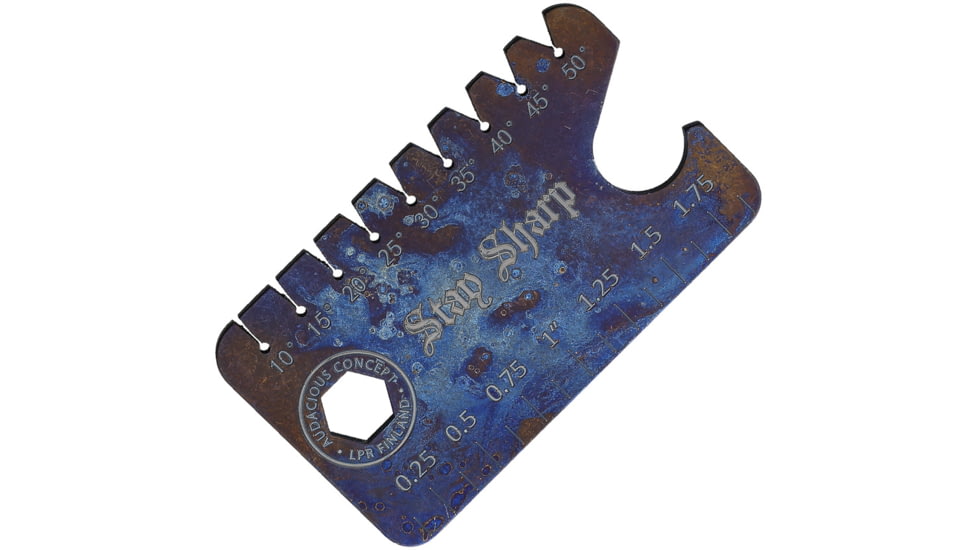 AuCon Dog Tag 2.0 Anglefinder, 2 x 1.13 x .07, DOG TAG 2.0 THUNDER SKY