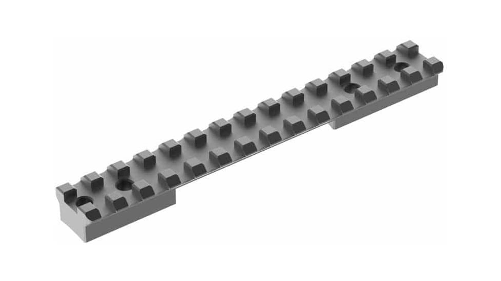 Audere Nato Rail Remington 700 Short Action Steel 20 MOA, Black, NR0019