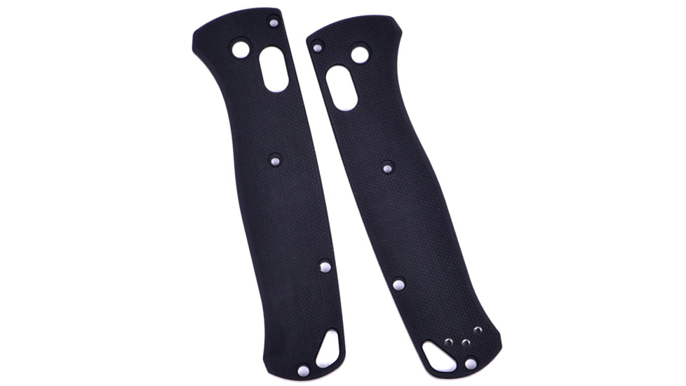 August Engineering Bugout 535 Handle Scales, G10, Black, AE-G1101-BLK