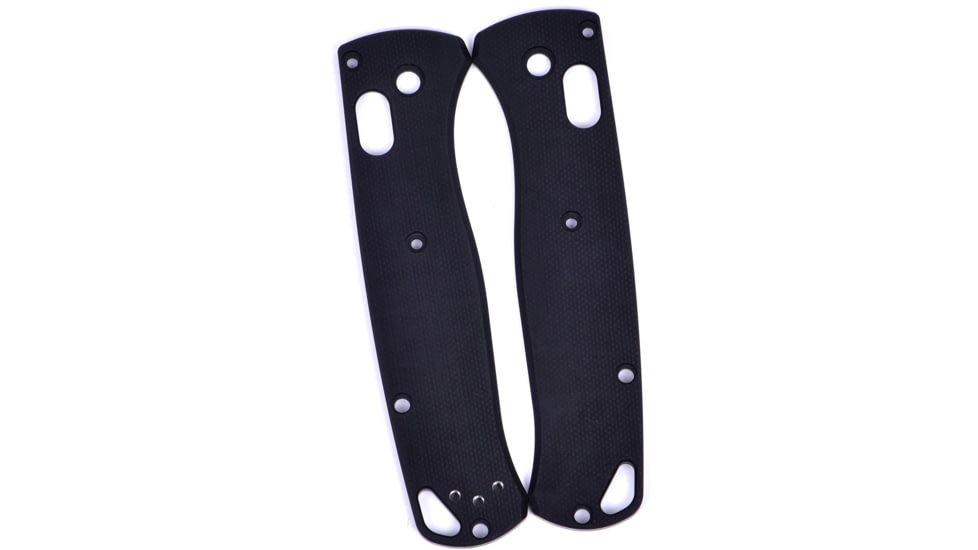 August Engineering Bugout 535 Handle Scales, G10, Black, AE-G1101-BLK