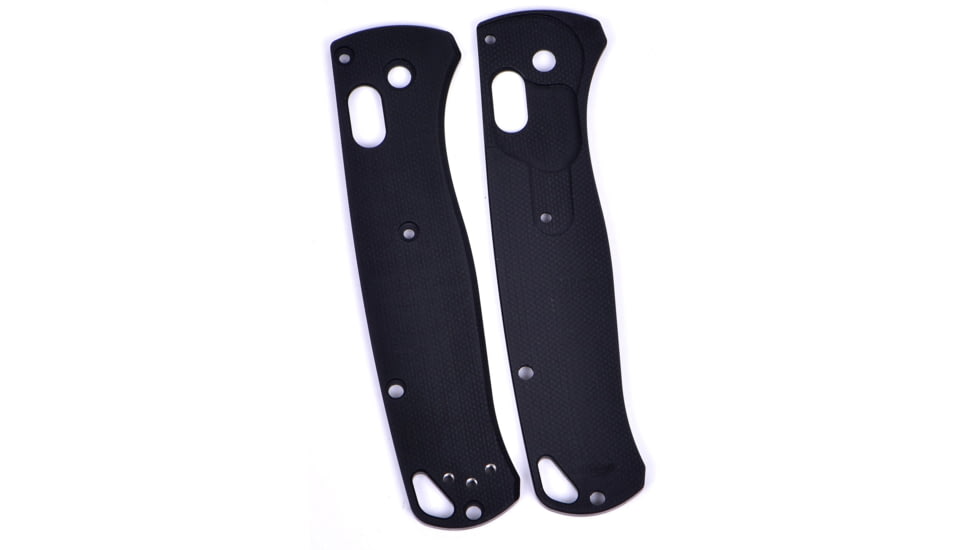 August Engineering Bugout 535 Handle Scales, G10, Black, AE-G1101-BLK