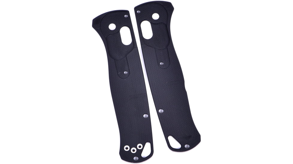 August Engineering Bugout 535 Handle Scales, G10, Black, AE-G1101-BLK