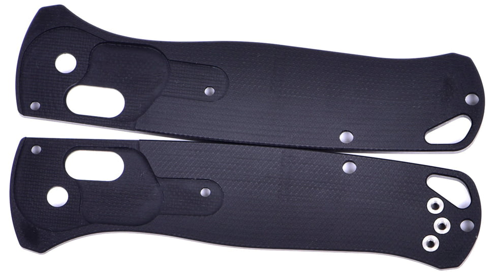 August Engineering Bugout 535 Handle Scales, G10, Black, AE-G1101-BLK