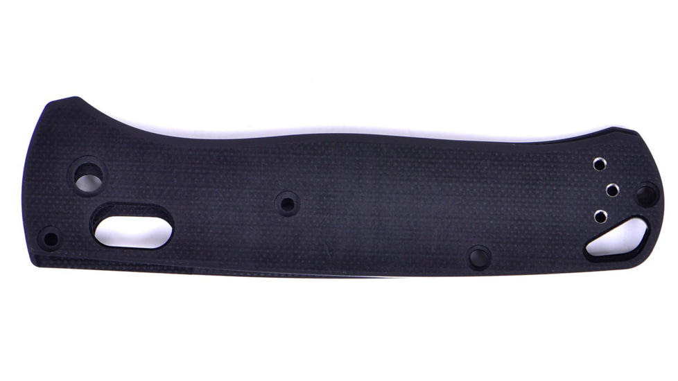 August Engineering Bugout 535 Handle Scales, G10, Black, AE-G1101-BLK