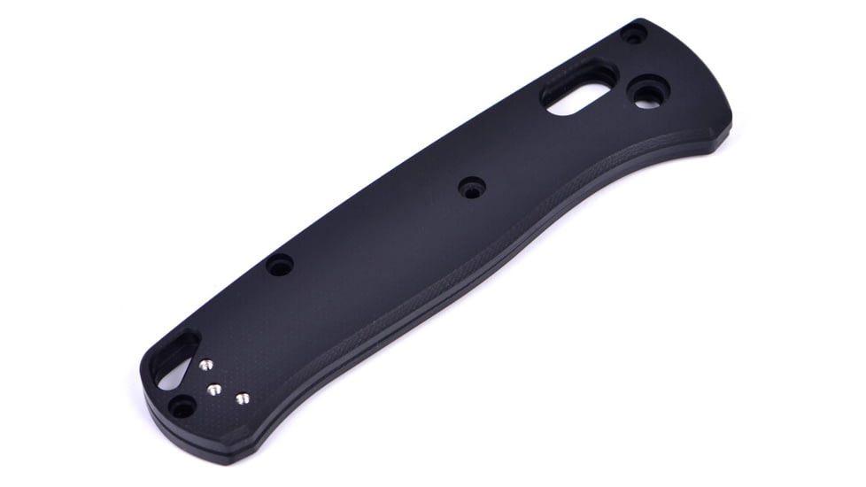 August Engineering Bugout 535 Handle Scales, G10, Black, AE-G1101-BLK