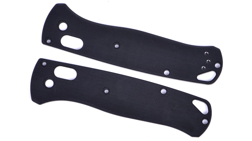 August Engineering Bugout 535 Handle Scales, G10, Black, AE-G1101-BLK