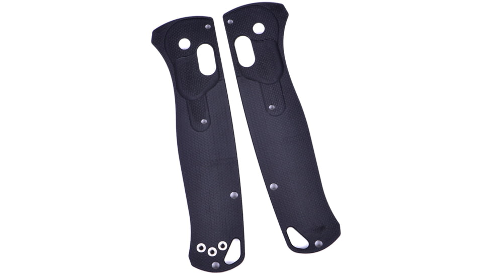 August Engineering Bugout 535 Handle Scales, G10, Black, AE-G1101-BLK