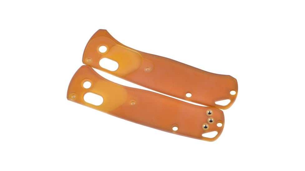 August Engineering Bugout 535 Handle Scales, Ultem, AE-U1101-YEL