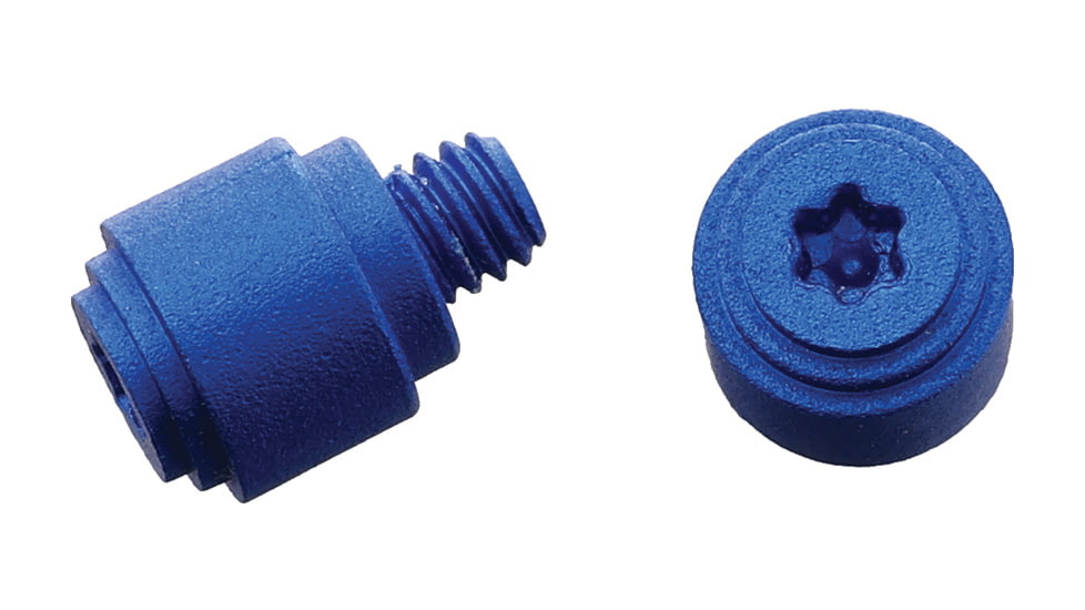 August Engineering Bugout 535 Thumb Stud, Blue, Aluminum, AE-1401-BLU