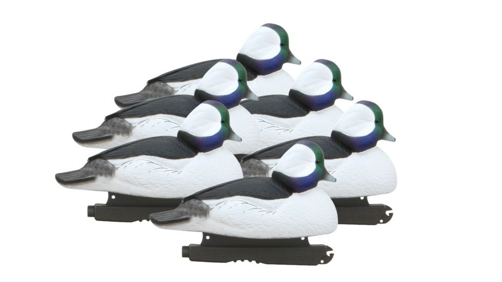 Avery Outdoors Over-Size Buffleheads, 1/2 dozen, Realistic Postures, 77142