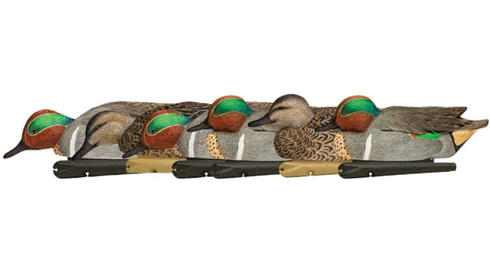 Avian X Top Flight Duck Decoy, Green Wing Teal Floater 6 pk., 8081, AVX-AVX8081