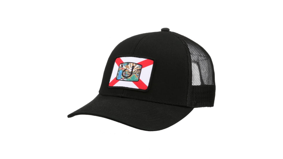 AVID Sportswear Sunshine State Trucker Hat - Mens, Black, One Size, MH12367BLKOS