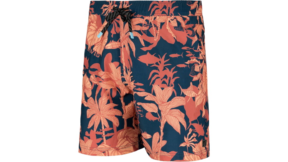 AVID Sportswear Tortuga Volley Shorts - Mens, Brick, Small/Medium, MS12400BRKSM