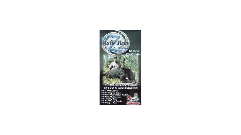 A-Way Outdoors The Black Bear Zone 1 DVD 10048