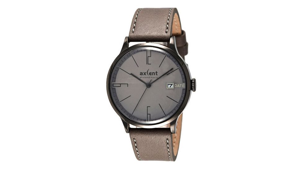 Axcent Episode Watch, Gray Strap, Gray Face, Black Hands X11023-030