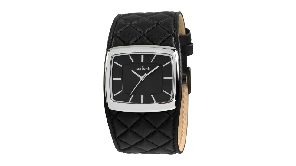 Axcent Flow Watch, Black Strap, Black Face, Black Clasp X70251-237