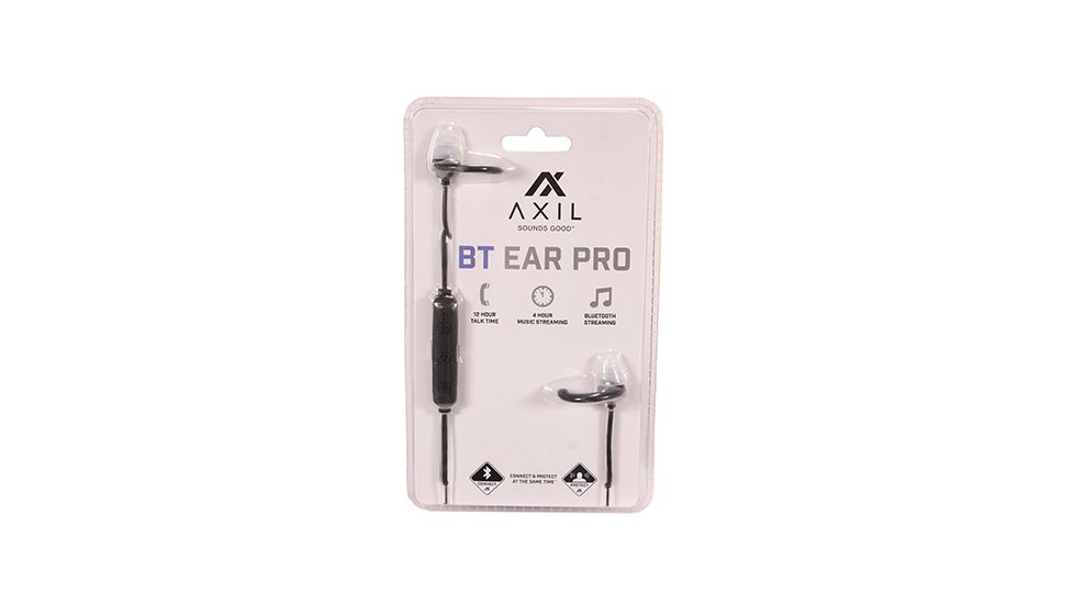 Axil BTEP BT Ear Pro Electronic 30 DB/22 DB Black