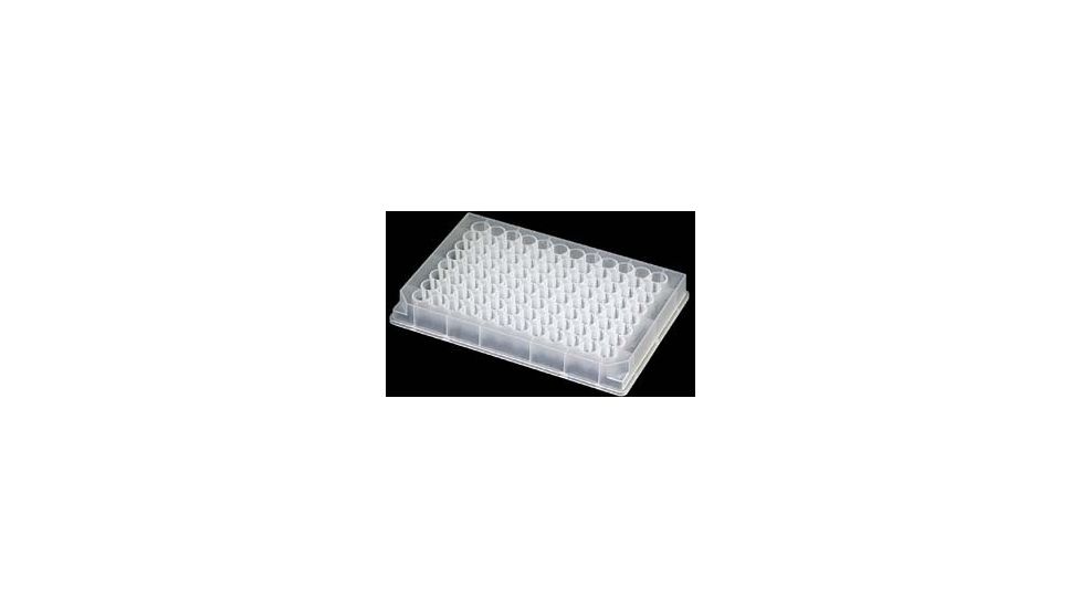 Axygen 96-Well Assay Plates, Axygen Scientific P-96-450R-G Round-Bottom Plates