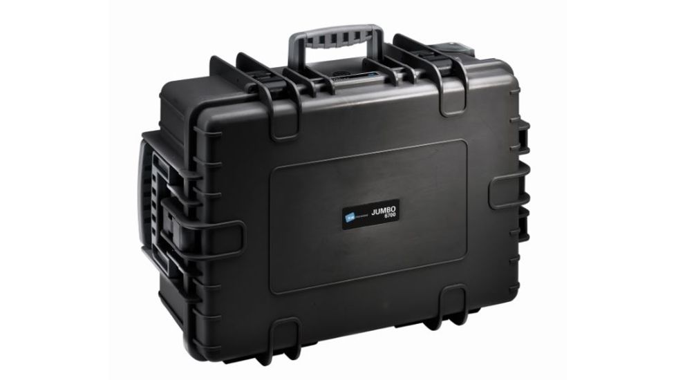 B&amp;W International Jumbo 6700 Outdoor Tool Case With Pocket Tool Boards, Black, Large 117.19/P