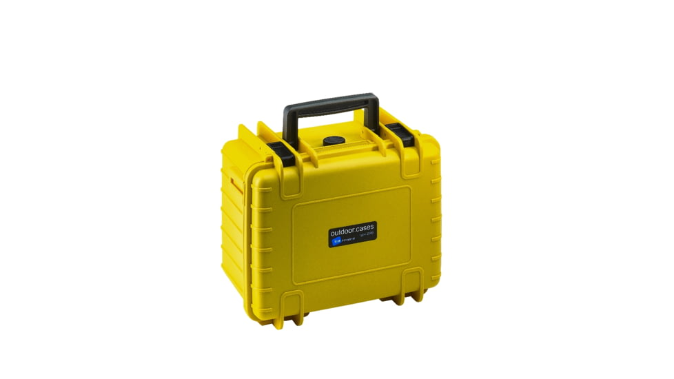 B&amp;W International Type 2000 Yellow Outdoor Case Empty, Yellow, Small 2000/Y