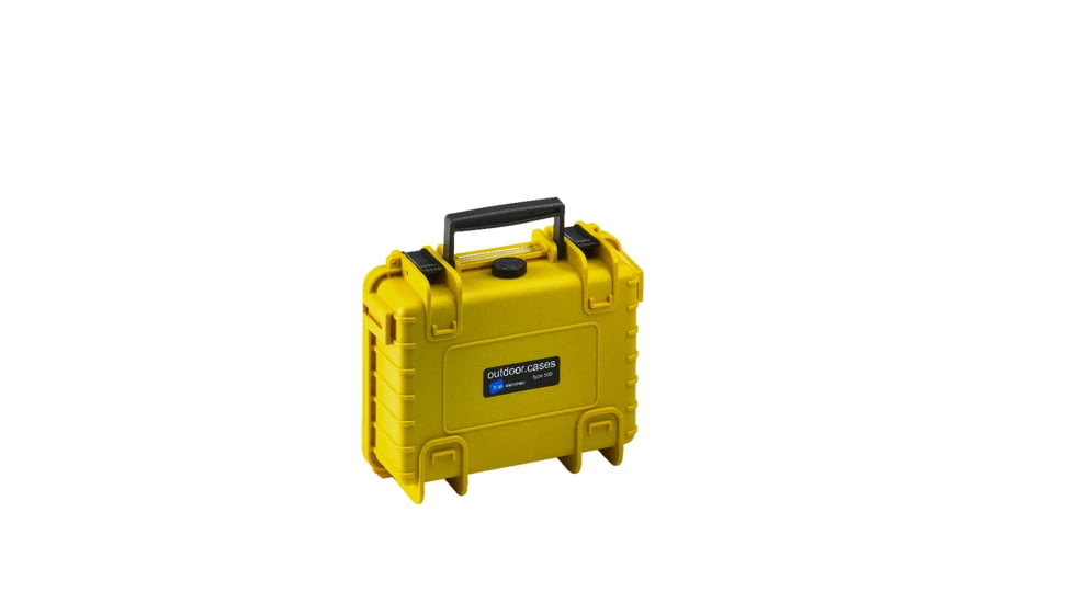 B&amp;W International Type 500 Yellow Outdoor Case Empty, Yellow, Small 500/Y