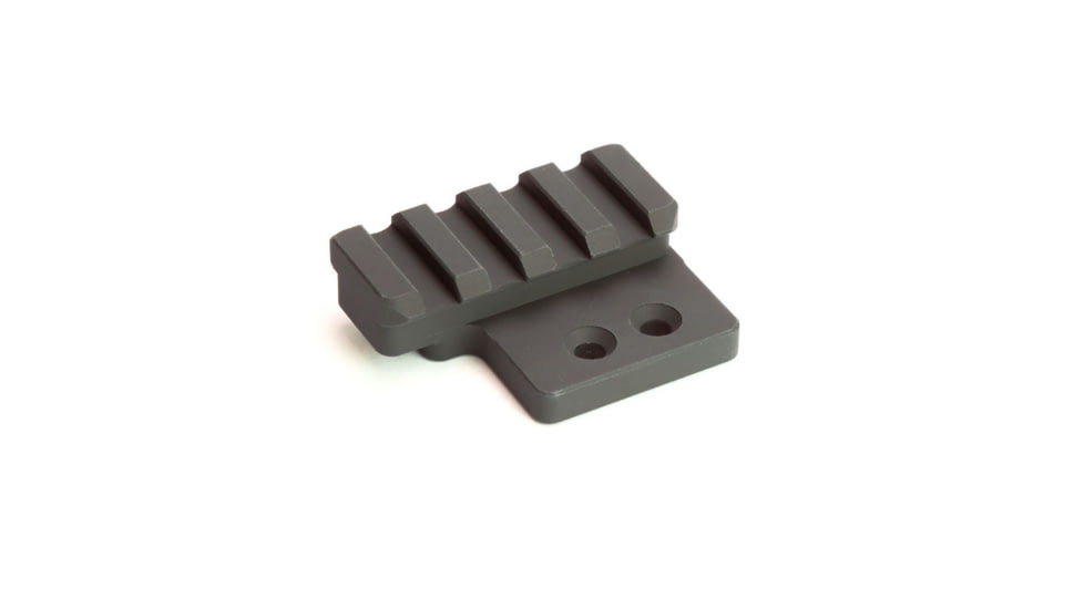 Griffin Armament RTO Right Hand Picatinny Adaptor plate, Black, SMA-PIC-40RH