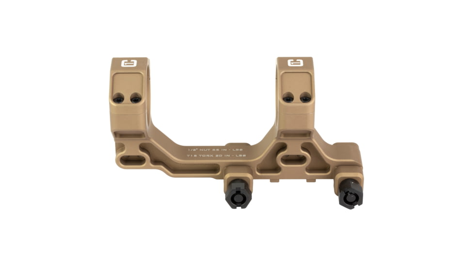 Badger Ordnance C.O.M.M. 34mm 1.93in Tall Modular Mount, Tan, 193-340