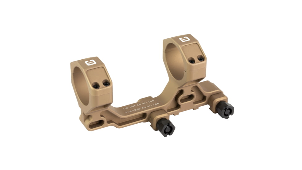 Badger Ordnance C.O.M.M. 34mm 1.93in Tall Modular Mount, Tan, 193-340