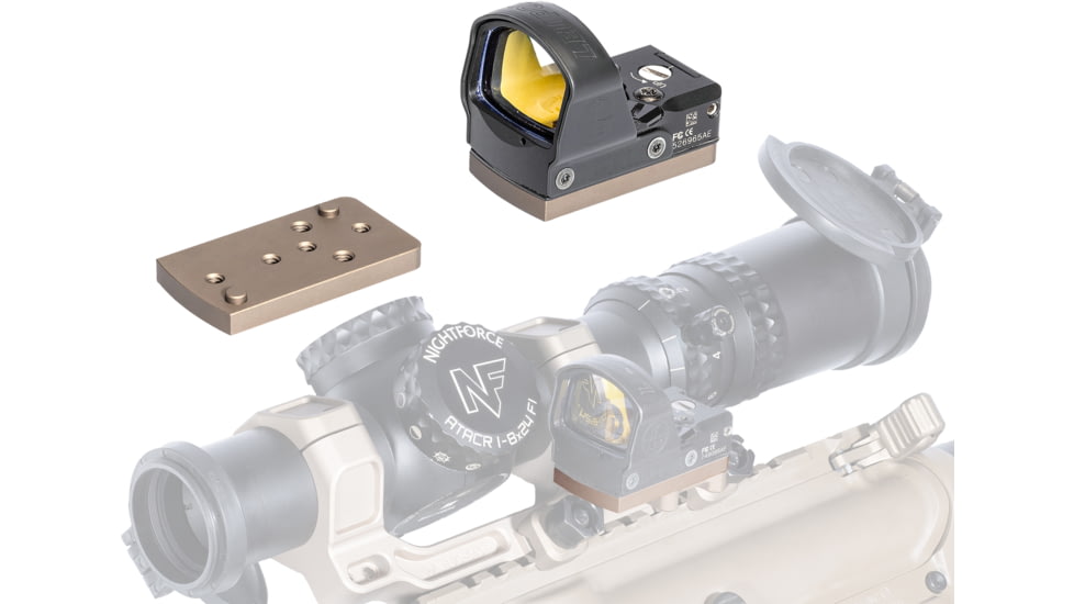 Badger Ordnance C1 J-Arm Condition One Micro Red Dot Sight Mount, Tan, Leupold DPP, 200-12