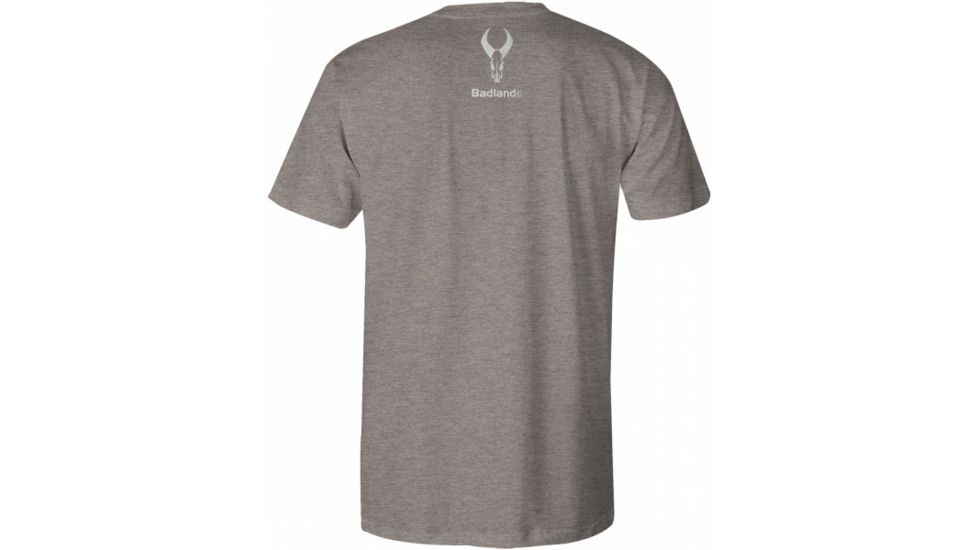 Badlands Unconditional Tee T-Shirt, Gray, Medium 21-36394