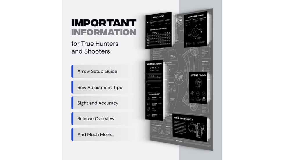 Ballista Compound Bow Poster, 24in x 32in, BAL-PP-01