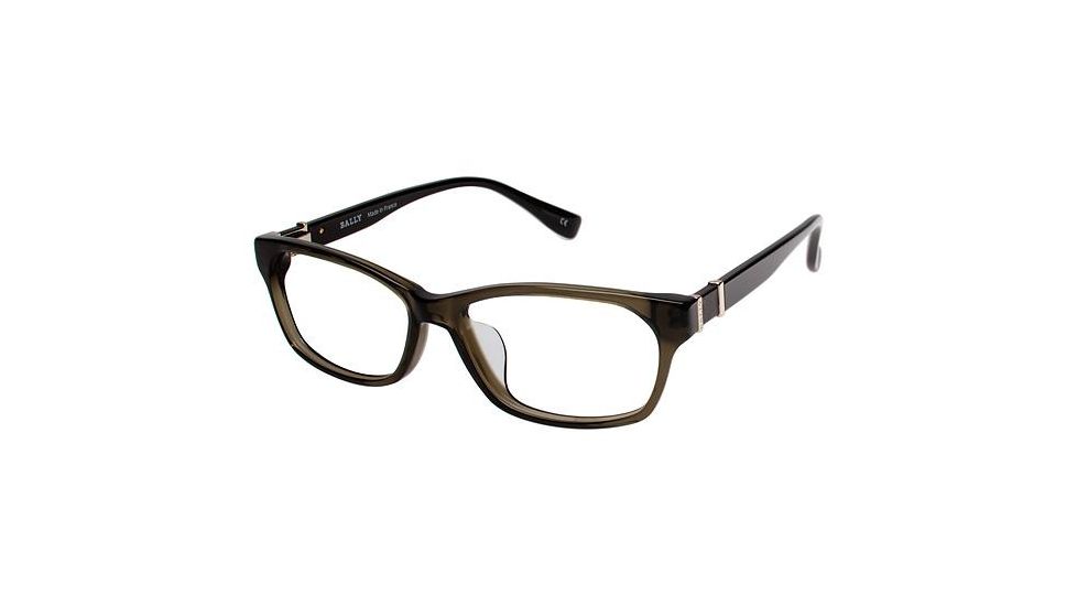 Bally of Switzerland BY1007A Bifocal Prescription Eyeglasses - Frame KHAKI, Size 54/15mm BY1007A36