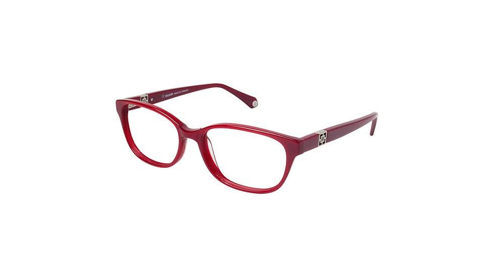 Balmain 1033 Progressive Prescription Eyeglasses - Frame RED, Size 53/16mm BL103303