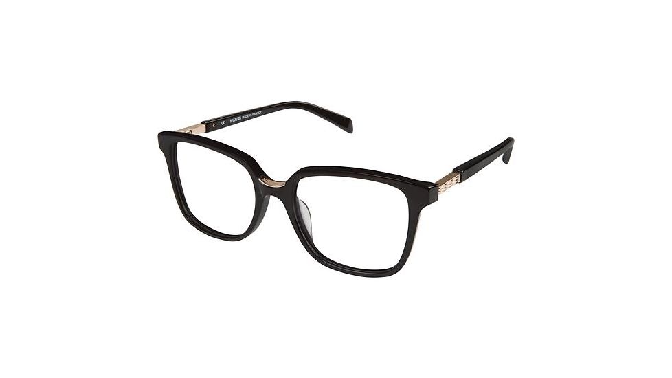 Balmain 1075 Progressive Prescription Eyeglasses - Frame Black, Size 53/18mm BL107501