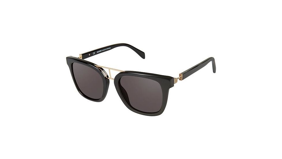 Balmain 2106 Sunglasses - Frame Black, Lens Color Dark Grey, Size 52/20mm BL210601