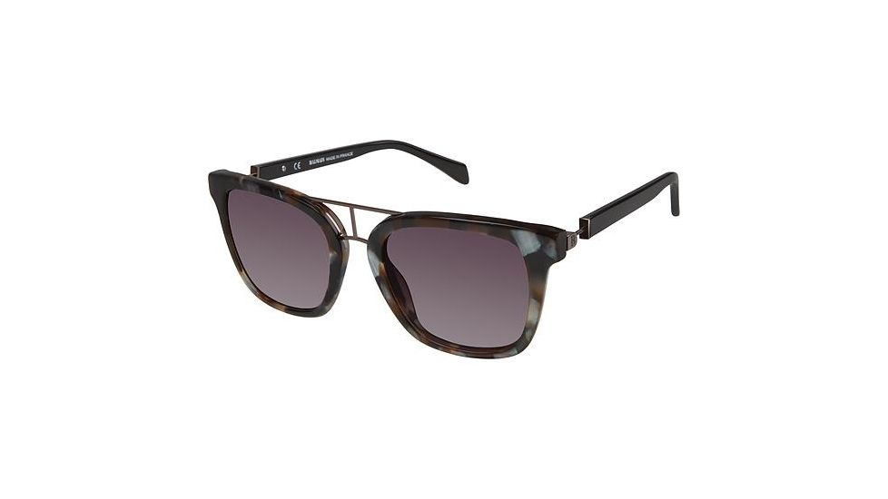 Balmain 2106 Sunglasses - Frame Tortoise, Lens Color Dark Brown, Size 52/20mm BL210602