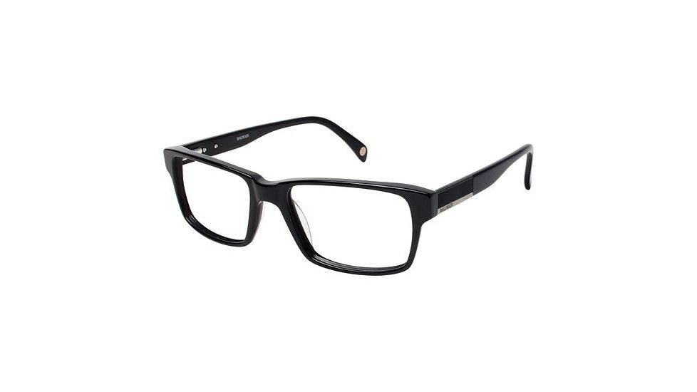 Balmain 3027 Progressive Prescription Eyeglasses - Frame BLACK, Size 54/17mm BL302701