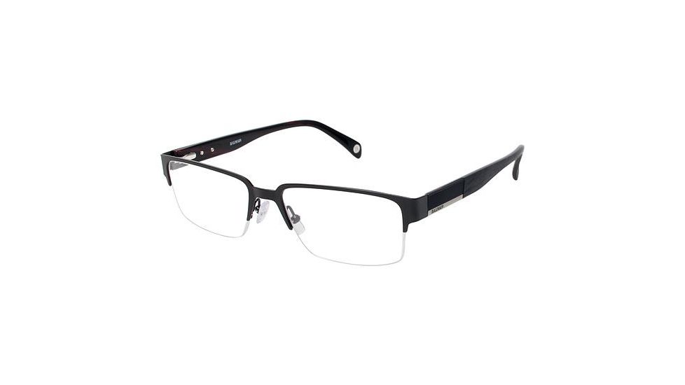 Balmain 3028 Progressive Prescription Eyeglasses - Frame BLACK, Size 53/17mm BL302801