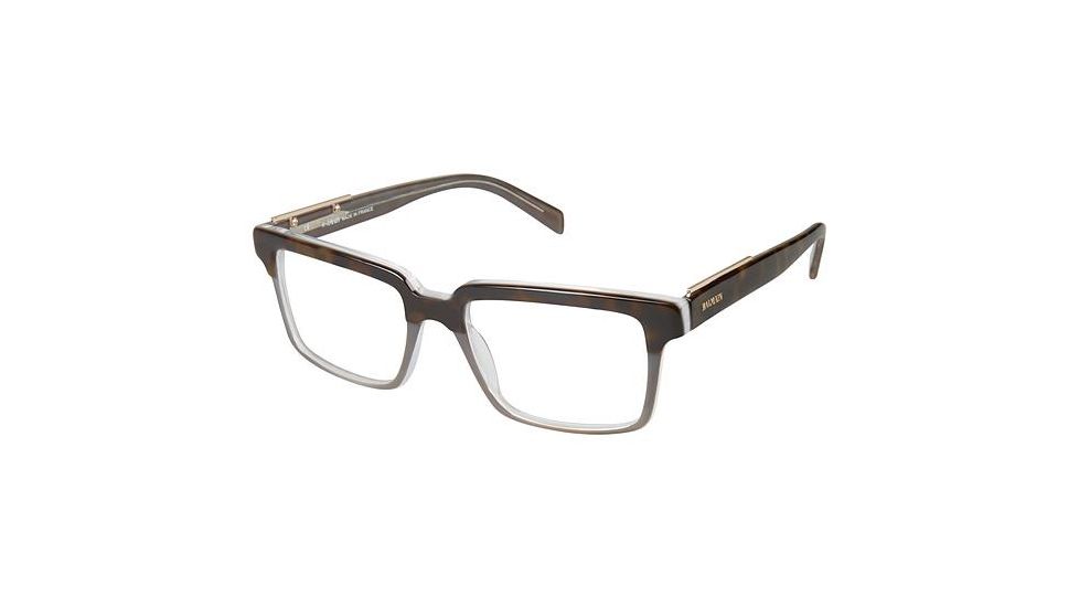 Balmain 3067 Progressive Prescription Eyeglasses - Frame Tortoise/Grey, Size 53/18mm BL306703
