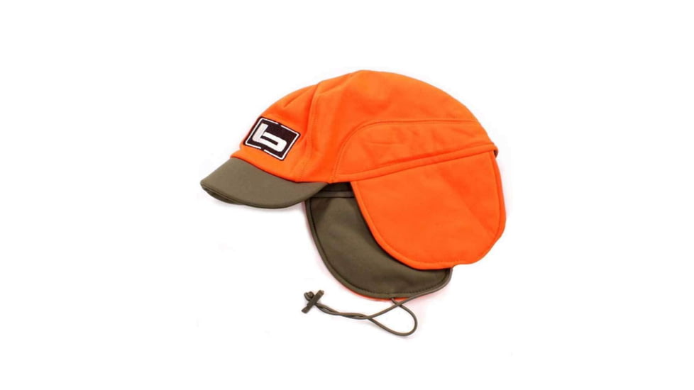 Banded Atchafalaya Soft Shell Brimmed Beanie - Orange, B03425