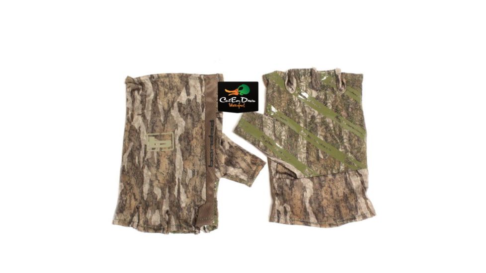 Banded Fingerless Gloves, Bottomland, Medium/Large, B1070001-BL-M/L