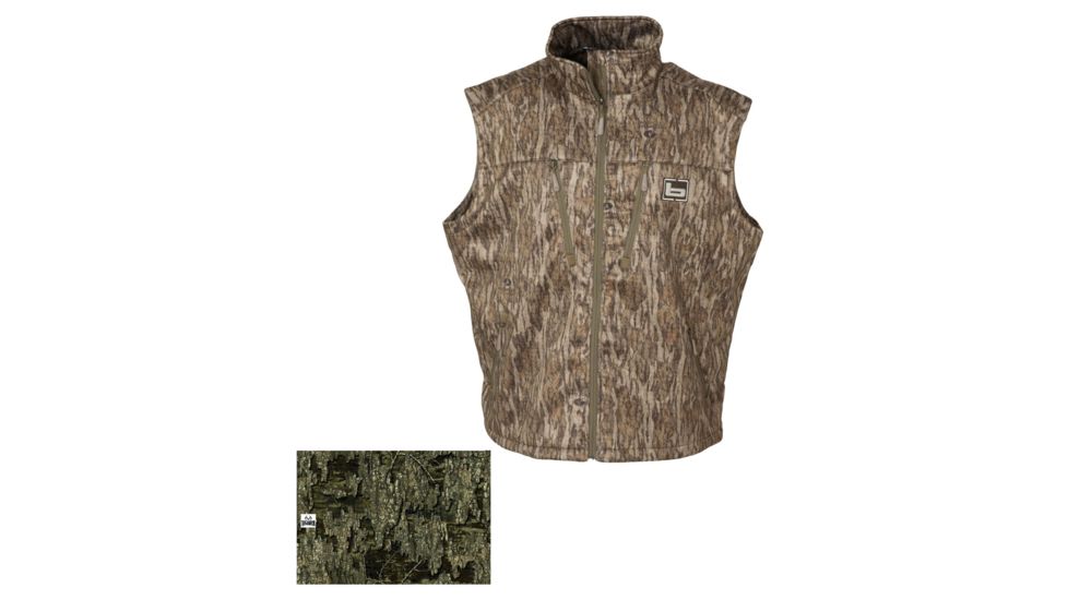 Banded Mid Layer Fleece Vest - Mens, Timber, Extra Large, B1040013-TM-XL