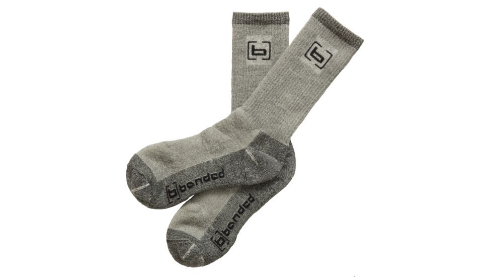 Banded RedZone Wool Calf Sock - Mens, Gray, Large, B1240002-OT-L