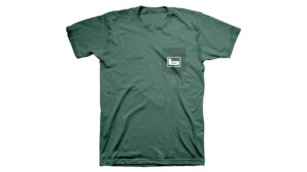 Banded Signature Short Sleeve Tee Classic Fit - Men's, Mallard Green, Small B06936
