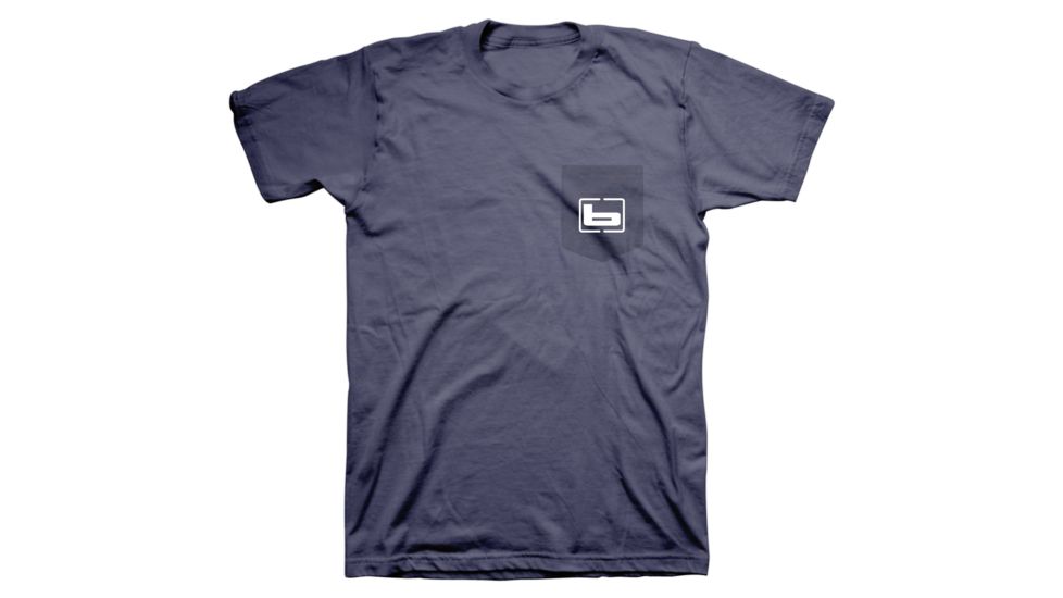 Banded Signature Short Sleeve Tee Classic Fit - Men's, Blue Lake, Small B06948