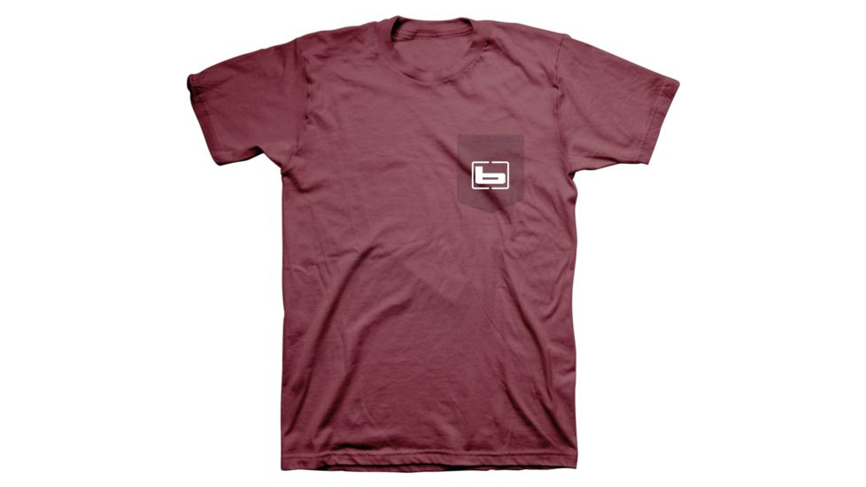 Banded Signature Short Sleeve Tee Classic Fit - Men's, Red Clay, Large B06956